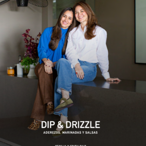 portada de recetario dip and drizzle